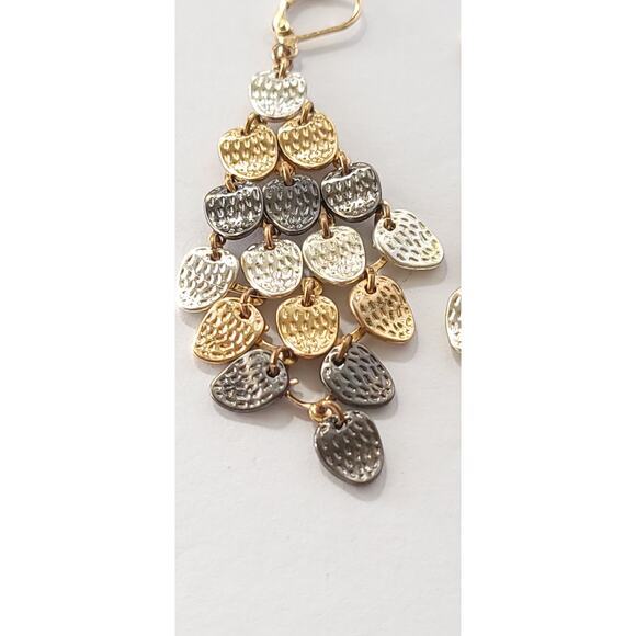 Multi-tone Chandelier Earrings - Picture 4 of 13